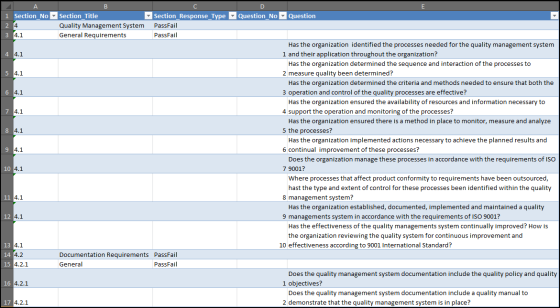 Creating Criteria in Microsoft® Excel